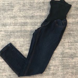 Jessica Simpson dark wash maternity jeans